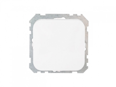 Выключатель 1 клав. (cкрытый, 6А) белый, Гармония, BYLECTRICA (узел, без рамки)