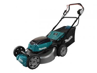 Газонокосилка аккумуляторная MAKITA LXT BL (18.0 В, БЕЗ АККУМУЛЯТОРА, шир. 530 мм, выс. 20-100 мм, пластм. корпус, травосборник 70 л)
