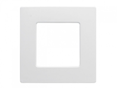 Рамка 1-местная белая, Мастер, BYLECTRICA (80х80х8,5 мм)