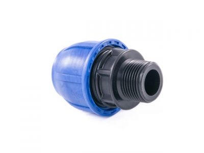 Ниппель для ПЭ-труб нар. 32 x1/2" РосТурПласт