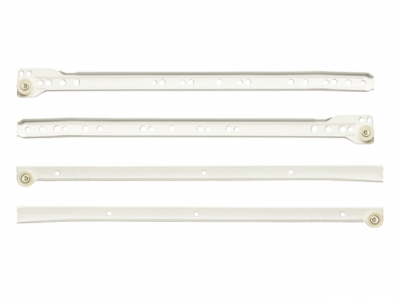 Направляющая роликовая 300 мм белая DS10 2 шт STARFIX