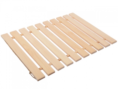 Коврик деревянный, липовая рейка, "Банные штучки"/4 (БАННЫЕ ШТУЧКИ)