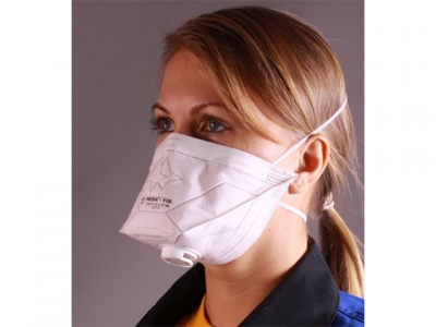 Респиратор РК Нева-110 складн. с клап. FFP1 (до 4 ПДК) (складной, пыль,дым,туман  FFP1 NR D)