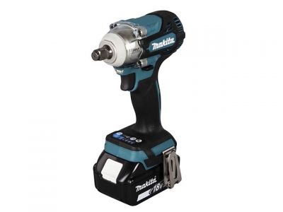 Аккум. ударный гайковерт MAKITA DTW 300 RTJ (18.0 В, БЕЗ АККУМУЛЯТОРА, посадочн. квадрат 1/2 ", 700 Нм, вес 1.2 кг)