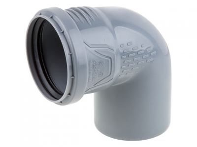 Колено для внутренней канализации 75х87 РосТурПласт (Отвод 75х90)