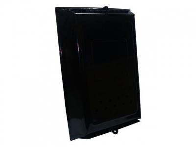 Ящик почтовый с замком 390х260х70 мм (черный) (АГРОСНАБ)