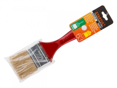 Кисть плоская 3"-75мм STARTUL MASTER (флейцевая малярная для ЛКМ на масляной основе, густых лаков, олифы, эмалей)