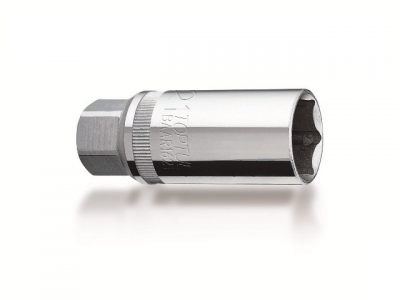 Головка свечная 1/2" 16мм магнитная (тонкая) TOPTUL (BAAV1616)