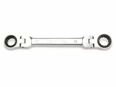 Ключ накидной 16х18мм с поворотными трещотками TOPTUL (AOAE1618)