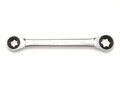 Ключ накидной  "звездочка" Е10хЕ12 с трещотками TOPTUL (AOAC1012)