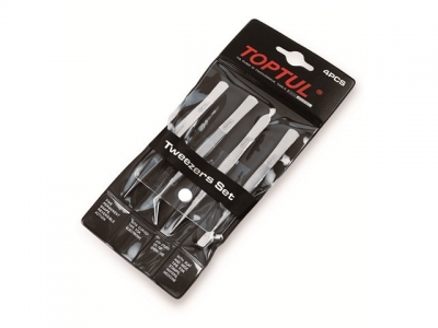 Набор пинцетов 4пр. TOPTUL (JGAA0401)