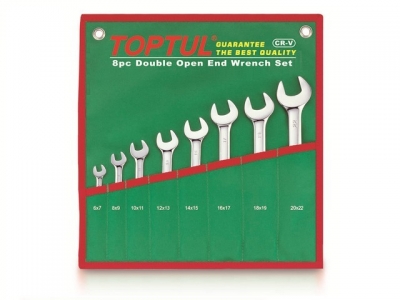 Набор ключей рожк. 6-22мм 8шт TOPTUL (GAAA0812)