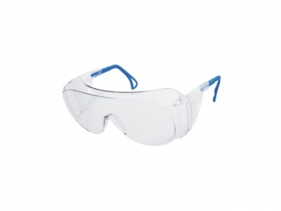 Очки открытые СОМЗ О-45 "ВИЗИОН" прозрачные PL (PL - ударопрочное стекло с защитой от истирания и царапин, светофильтр - бесцветный 2С-1,2)