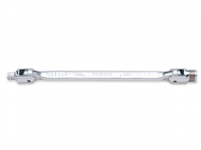 Вороток 1/4" двухсторонний для головок и бит TOPTUL (AREA0808)