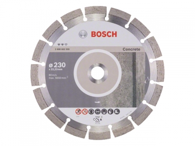Алмазный круг 230х22,23мм бетон Expert (BOSCH)