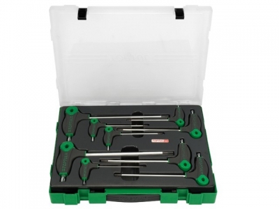 Набор ключей L-Type TORX 2-10мм 9шт в пласт.боксе TOPTUL (GZC0904)