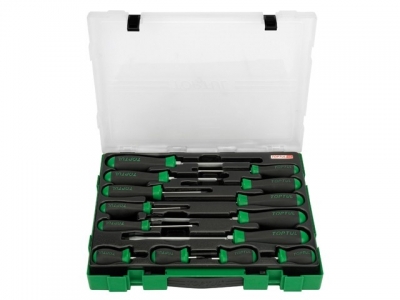 Набор отверток 14шт в пласт.боксе TOPTUL (GZC1401)