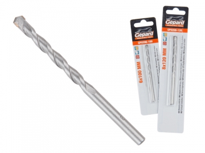 Сверло по бетону  6х150мм GEPARD (GP0206-150)