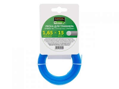 Леска ф 1.65 мм х 15 м кругл. сеч. STARTUL GARDEN