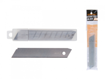 Лезвия сменные сегментированные 18мм 10шт STARTUL MASTER (ST0940-18) (лезвие для ножа  7 сегментов)