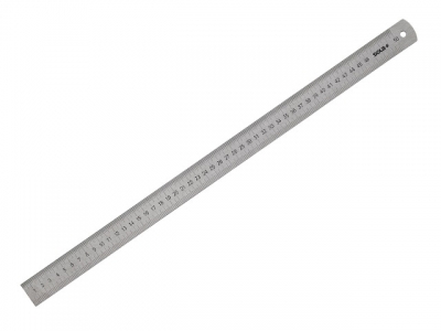 Линейка измерительная 500мм шир. 30мм LSB 500 (SOLA)