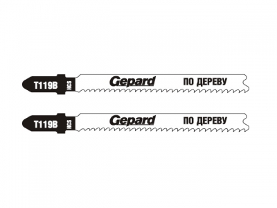 Пилка лобз. по дереву T119B (2 шт.) GEPARD