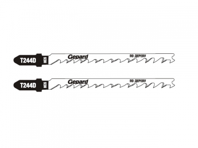 Пилка лобз. по дереву T244D (2 шт.) GEPARD