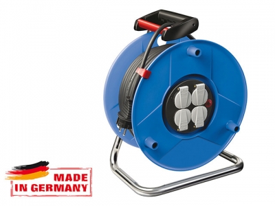 Удлинитель на катушке 40м (4 роз., 5.5кВт, с/з) Brennenstuhl Garant (5,5кВт - макс. мощ., 3,3кВт - номин. мощ., 3х2,5мм2, степень защиты: IP20)