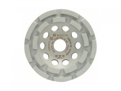 Алмазная чашка 125х22 мм по бетону двурядная BEST FOR CONCRETE BOSCH (для быстрого шлифования)