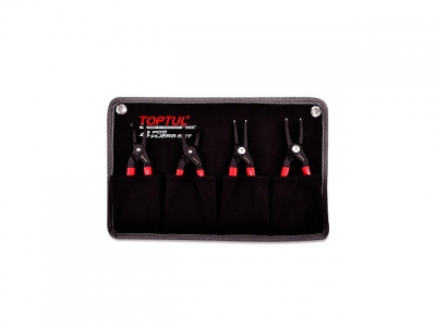 Набор съемников стопорн.колец 4шт. на полотне TOPTUL (GPAQ0402)