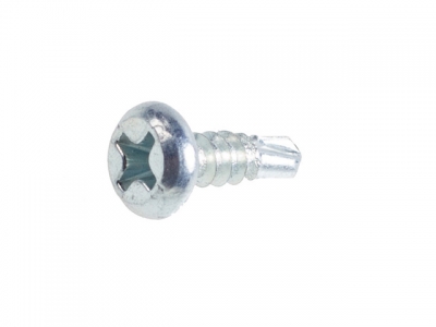 Саморез 3.5х11 мм для лист. металла, цинк, со сверлом (300 шт в пласт. конт.) STARFIX