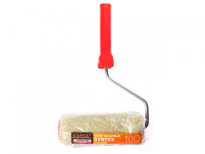 Валик "STARTEX" 48-180мм с ручкой 8мм STARTUL PROFI (SYNTEX синтекс полиакрил, для ЛКМ на водной основе, акриловых эмалей и грунтовок на основе акрила