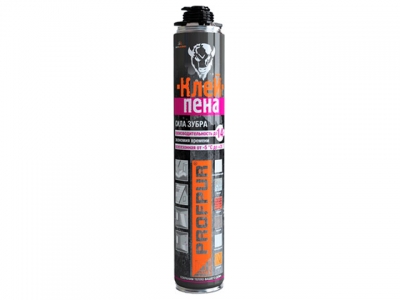 Клей-пена полиуретановая професс. PROFPUR (750мл) (Выход до 45л)