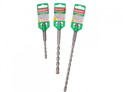 8х150х210 мм бур (сверло) SDS-plus QUADRO-X ВОЛАТ (бур по бетону)