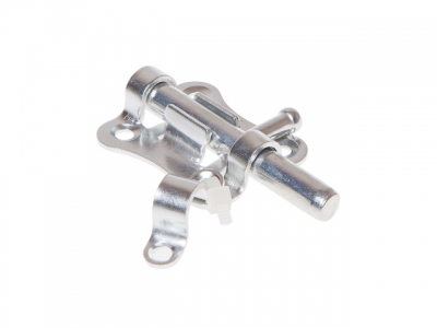 Шпингалет 40 мм, белый цинк STARFIX