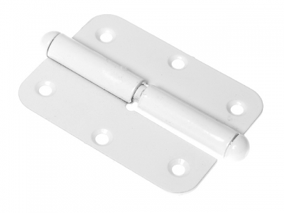 Петля 85 мм левая, белая STARFIX (разъемная)