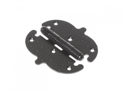 Петля 110 мм фигурная, черн.мат. STARFIX