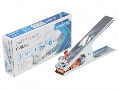 Клемма заземления 300А E-300C Solaris в кор. (непрерыв. режим 200А, макс. 300А)