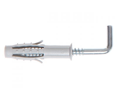 Дюбель с Г-образным крючком 6х35 мм (20 шт в пласт. конт.) STARFIX