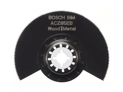 Полотно пильное сегментированное BOSCH BIM ACZ 85 EB Wood and Metal (для нового поколения GOP/PMF c системой Starlock)