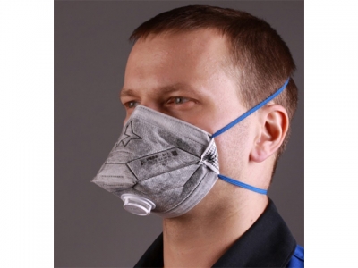 Респиратор РК Нева-211 складн. с клап. FFP2 (до 12 ПДК) (складной, FFP2 NR D с доп. защитой от озона и органических соединений в пределах ПДК)