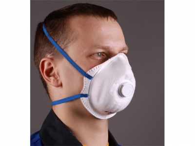 Респиратор РК Юлия-219 формов. с клап. FFP2 (до 12 ПДК) (пыль,дым,туман  FFP2 R D, резинки с регулировкой)