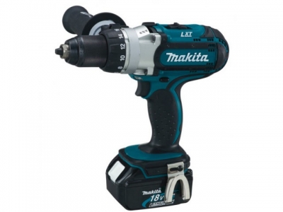 Аккум. дрель-шуруповерт MAKITA DDF 451 RFE в чем. (18.0 В, 2 акк., 3.0 А/ч Li-Ion, 3 скор., 80 Нм, шурупы до 12 мм)
