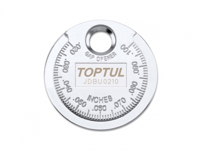 Приспособление типа "монета" для проверки зазора между электродами свечи TOPTUL (JDBU0210)