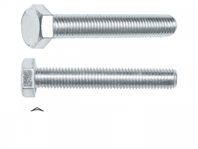 Болт М12х120 мм шестигр., цинк, кл.пр. 8.8, DIN 933 (5 кг) STARFIX