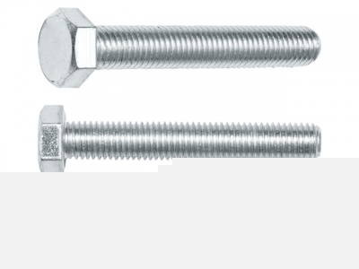 Болт М20х50 мм шестигр., цинк, кл.пр. 8.8, DIN 933 (5 кг) STARFIX