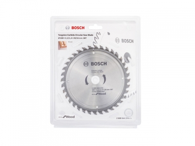 Диск пильный 160х20 мм 36 зуб. по дереву ECO WOOD BOSCH (твердоспл. зуб)