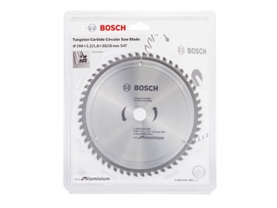 Диск пильный 190х20 мм 54 зуб. универсальный ECO ALUMINIUM BOSCH (твердоспл. зуб)