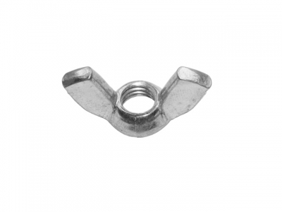 Гайка М4 барашковая, цинк, DIN 315 (1000 шт в карт. уп.) STARFIX