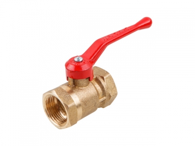 Кран шаровый 1/2" стандарт вн.-вн. ручка PN1,6 МПа, 11Б27п7, Цветлит